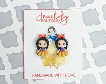 Snow White Earrings-Disney Inspired