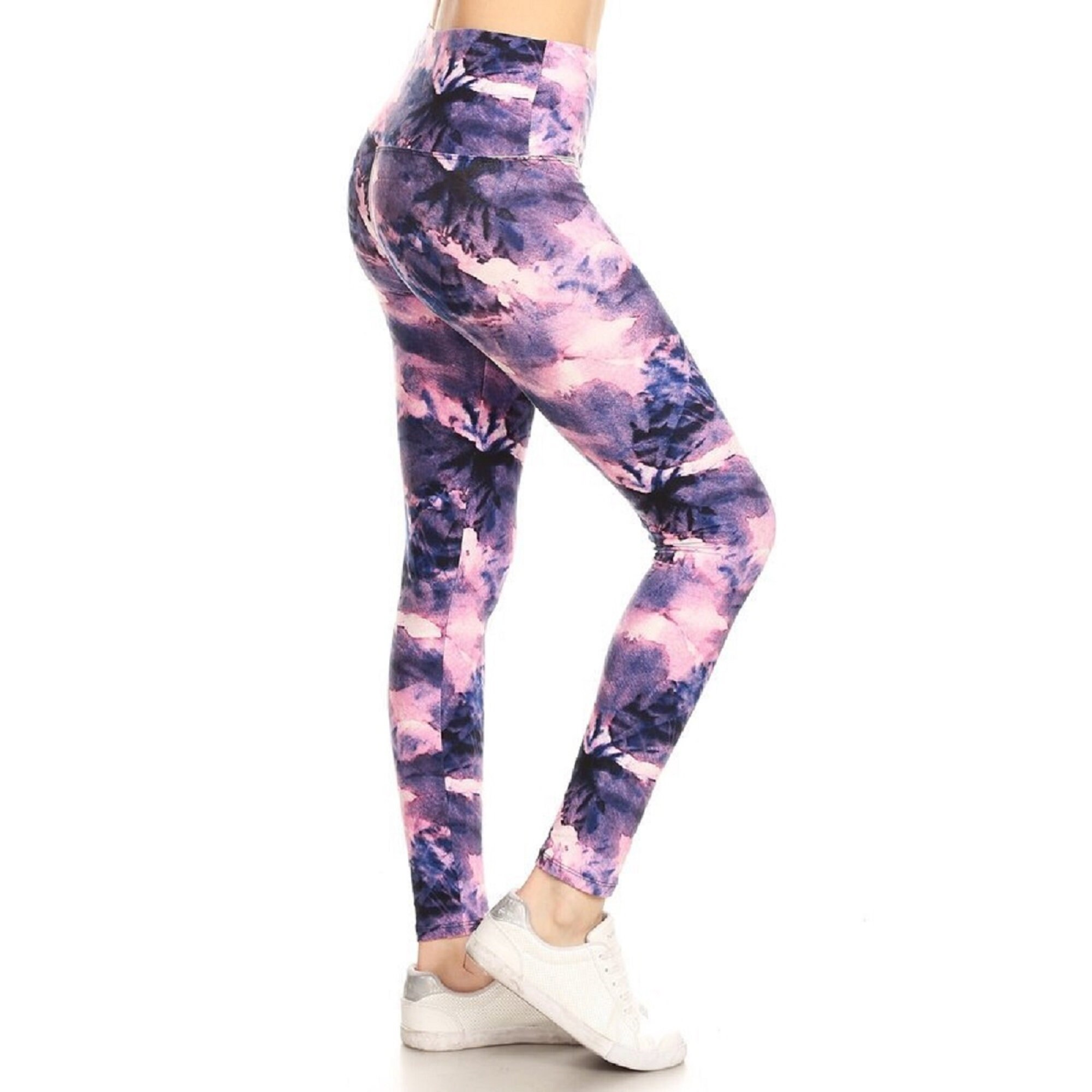 Women's XL Reverse-dyed Yoga Pants – Sunlight Splatter Dyes