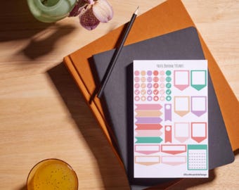 Pastel Sticker Sheet Set