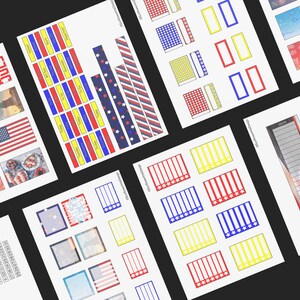 July 4th Weekly Planner Kit