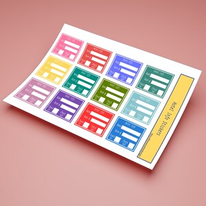 Hotel Information Stickers