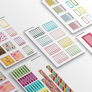 Fruchtiges Wochenplaner-Kit