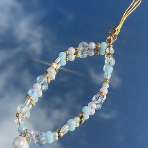 Handmade Beaded Phone Charm