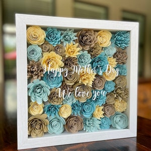 Customizable Flower Shadow Box