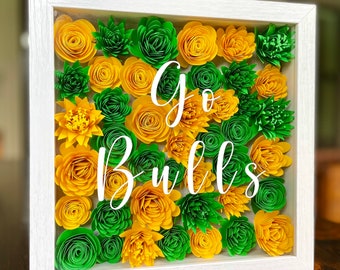 Customizable College Shadow Box