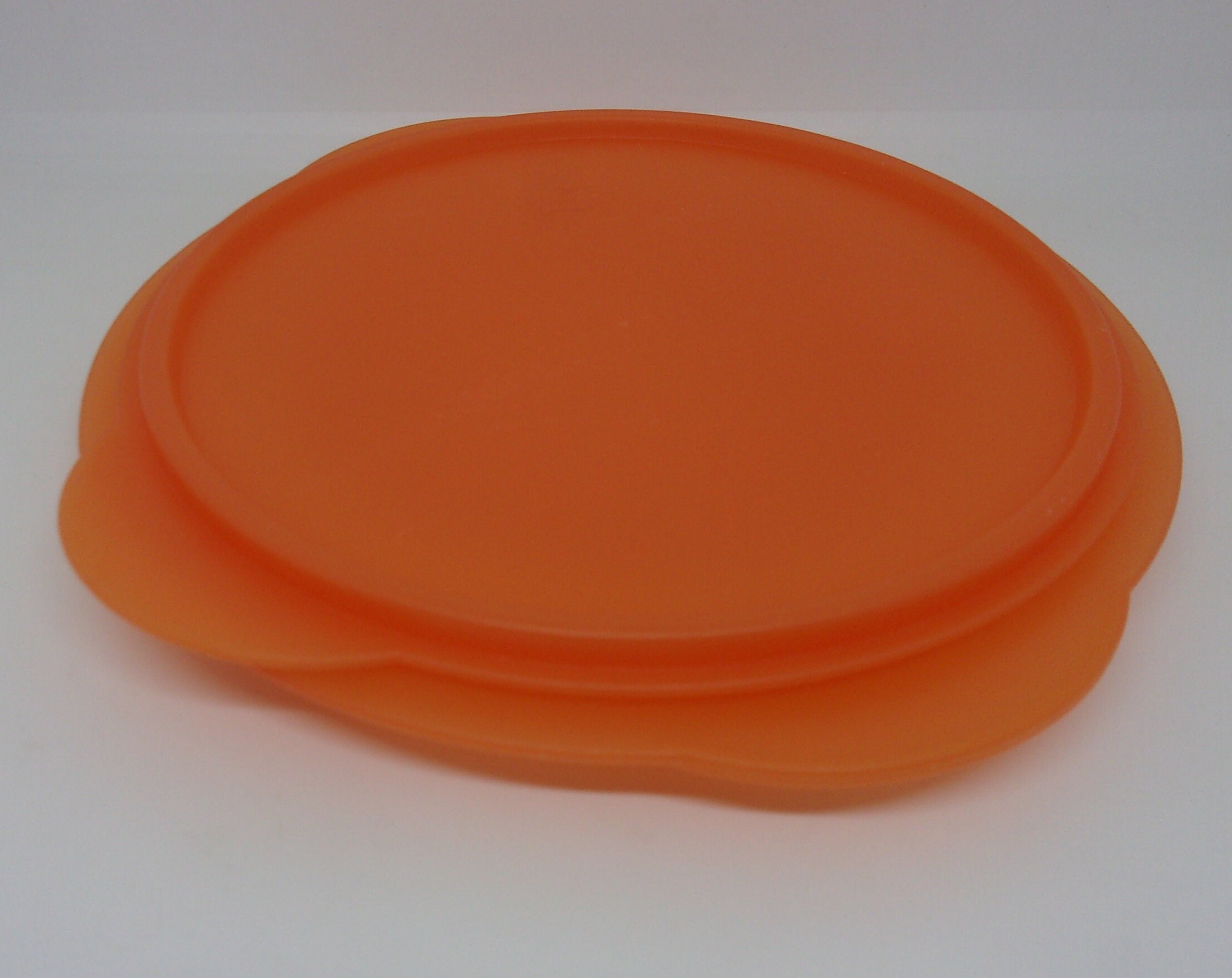 Tupperware Flatout Collapsible Bowl With Lid - 4 Cup - Orange - Etsy