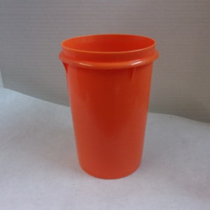 Tupperware Handolier Container/Canister - Orange
