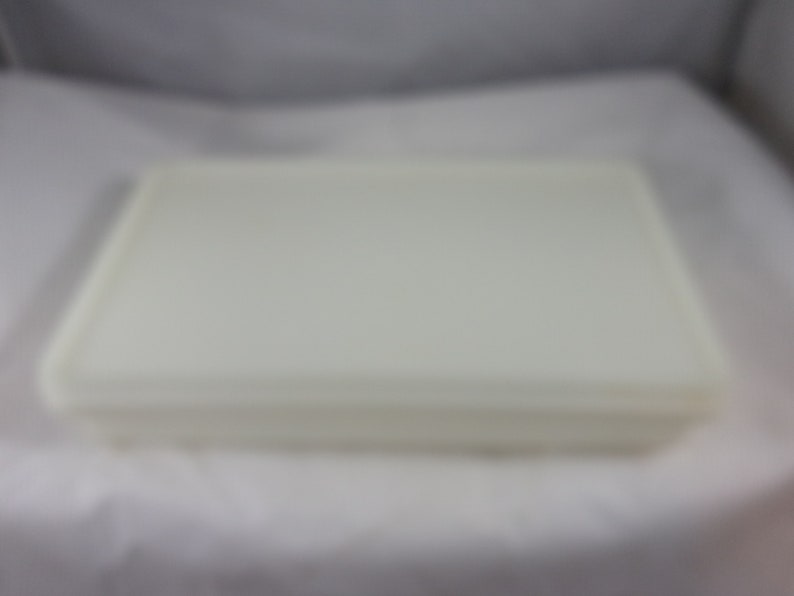 Tupperware Rectangle Bacon/deli Meat Keeper Etsy