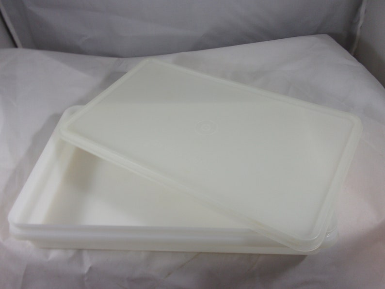 Tupperware Rectangle Bacon/deli Meat Keeper Etsy