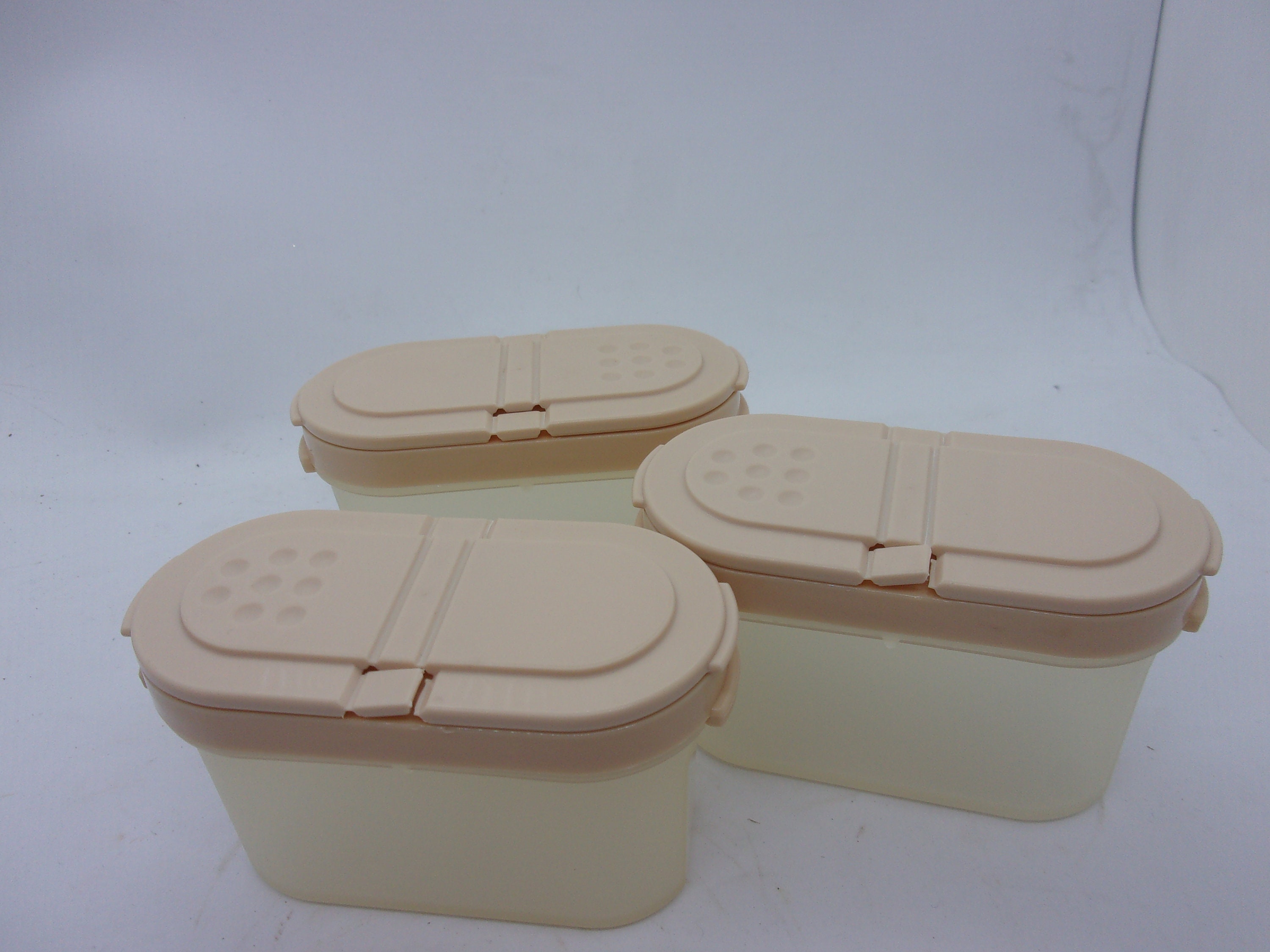 Lot Of 3 Vintage Tupperware Modular Mate Containers 161113 16135 16194 Lids  - Swedemom