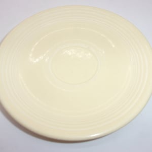Vintage Fiesta ware Saucer, Ivory