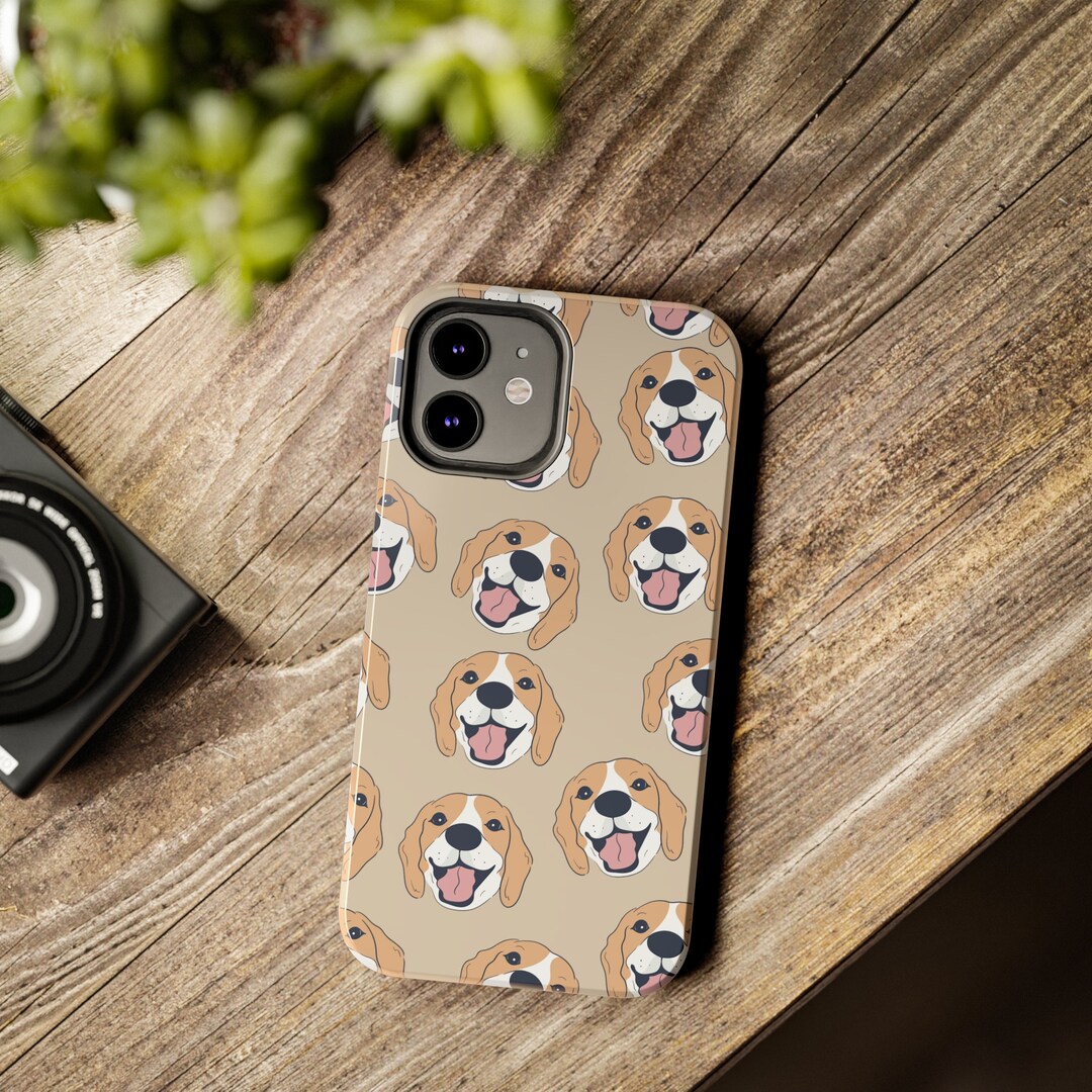 Cute Custom Dog Phone Case, iPhone Case, Beagle Phone Case, Cute Phone