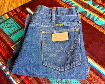 Vintage Wrangler 936DEN Heavy Cotton Denim Jeans - Made in USA