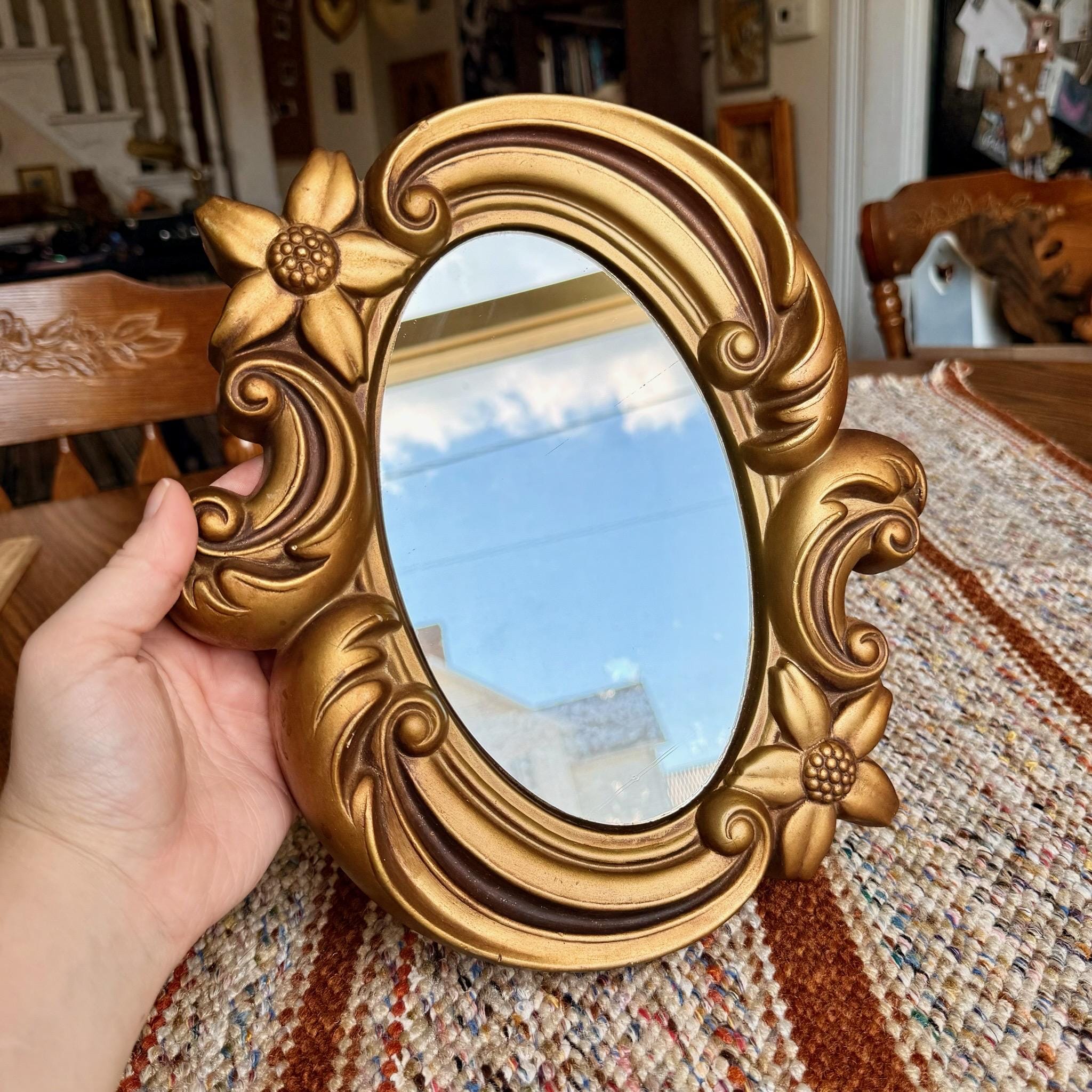 ハリウッドリージェンシー　ミラー Hollywood Regency Mirror | eBay