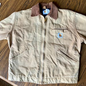 Vintage 1990s Carhartt 6BLJ Blanket Lined Detroit Jacket