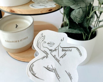 Affirmation Sticker | Empowering Women | Affirmations | Women Empowerment Sticker