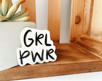 Girl Power Sticker | Strong women | Small Stickers