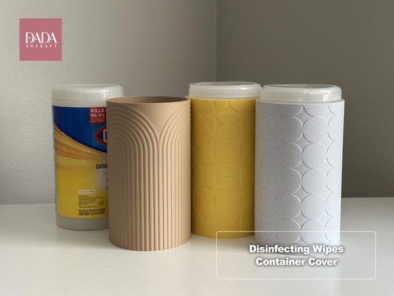 Disinfecting Wipes Dispenser Container | 70/75/80/85/95 Count