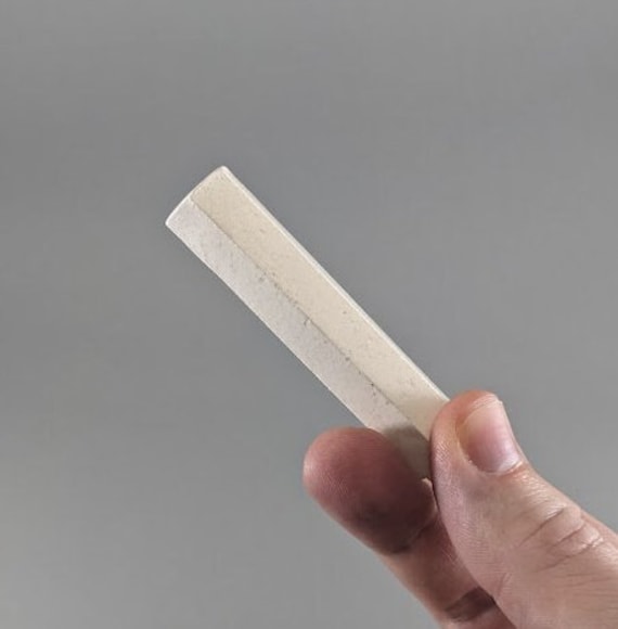 ceramic pipe, one hitter, chillum, taster, built in screen. Hand-made with food safe glazes.