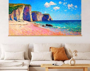 Kunst Ozean, Landschaft Leinwand, Kunst Aufhänger, Extra Große Wand Kunst Wohnzimmer, Nautische Kunst, Haus Wand Dekor
