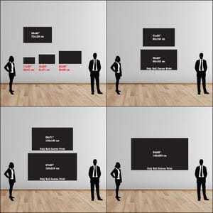 Wilde Hirsche Leinwand Wanddekor, Tier Kunstdrucke, Haus und Büro Dekor, Hirsch Malerei, große Wanddekor, Tier Leinwand Kunst Bild 8