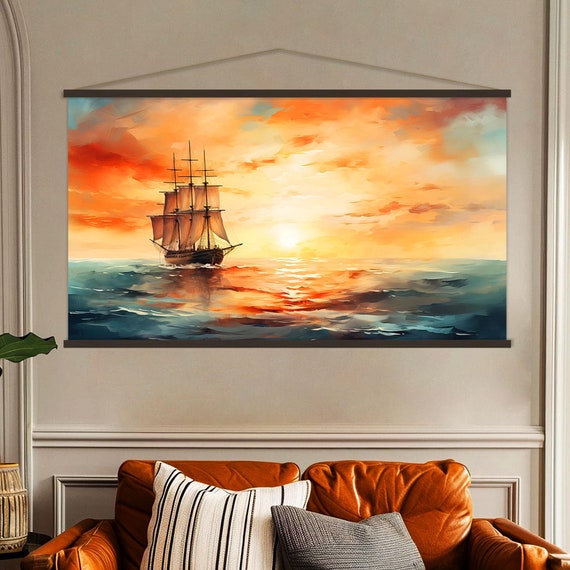 海のアート キャンバス ウォール アート リビングルーム