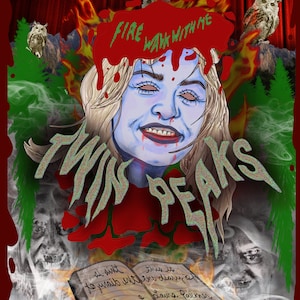 Twin Peak Poster Sticker