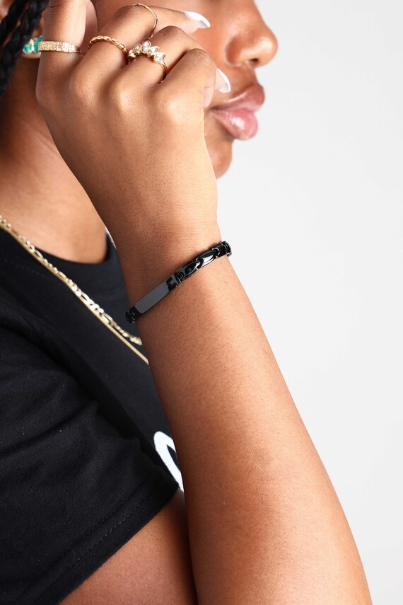 Magnetic therapy cross bracelet deals