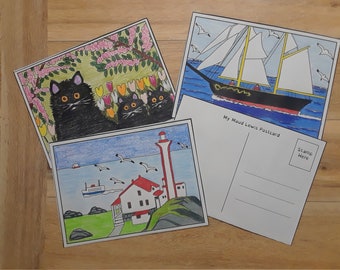 Maud Lewis Postcards