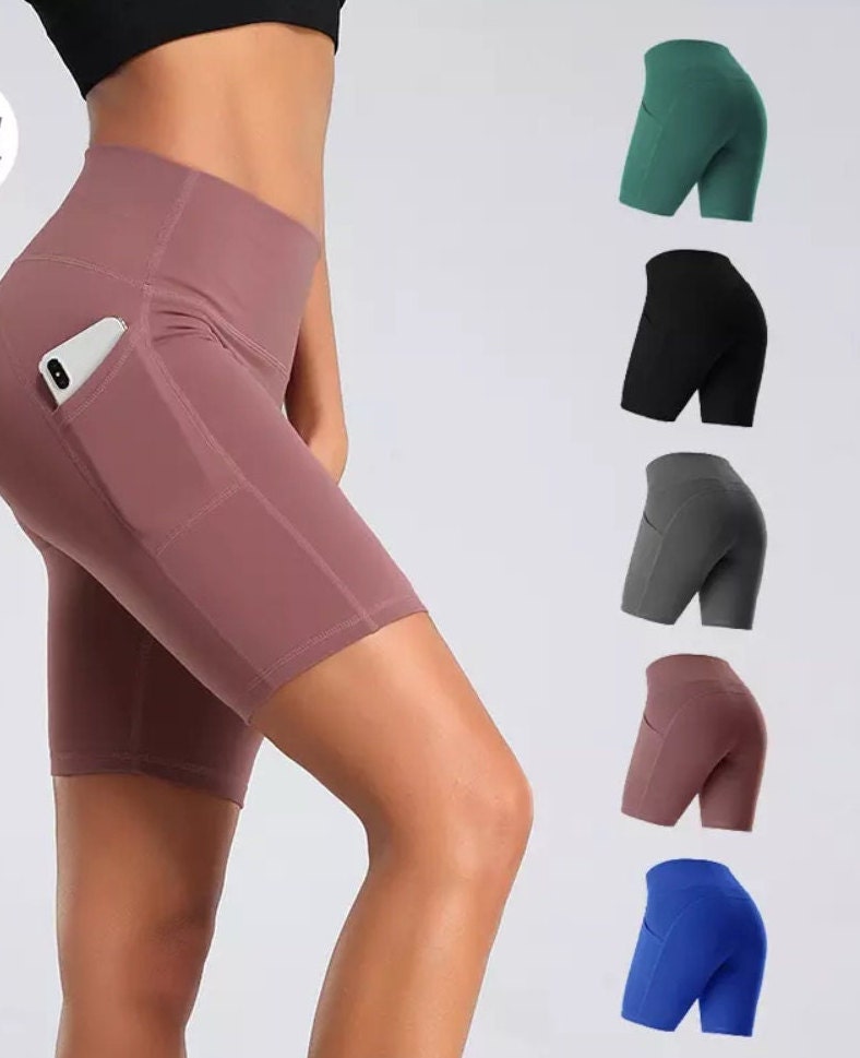 Fitness Cycling Leggings Yoga Clothing Women Shorts Gym Shorts