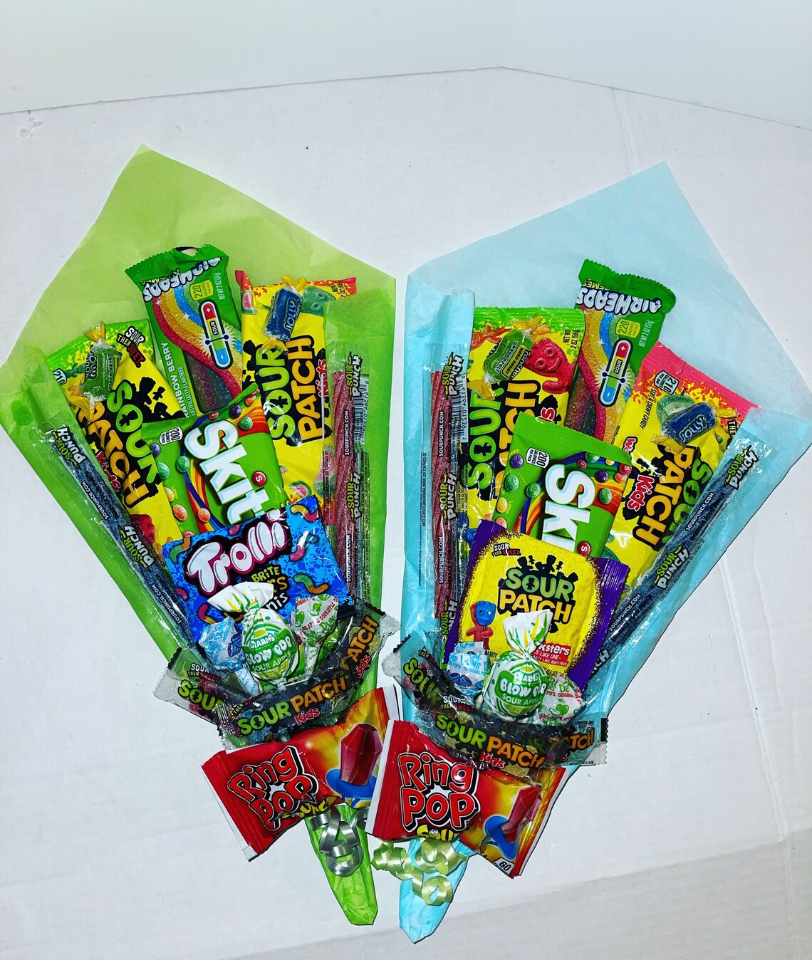 ALL sour large candy bouquet Etsy