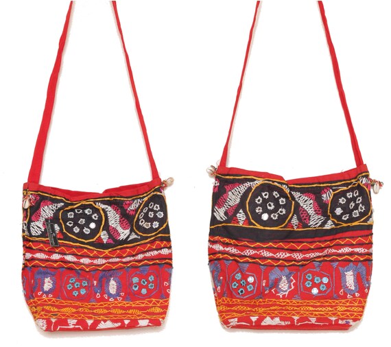 Handmade Assorted Sacred Threads Flat Bottom Shou… - image 1