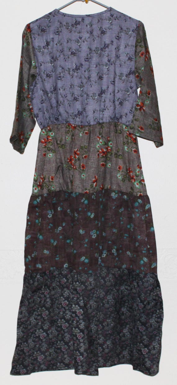 Handmade Sacred Threads Patchwork Dress – Sizes S… - image 2