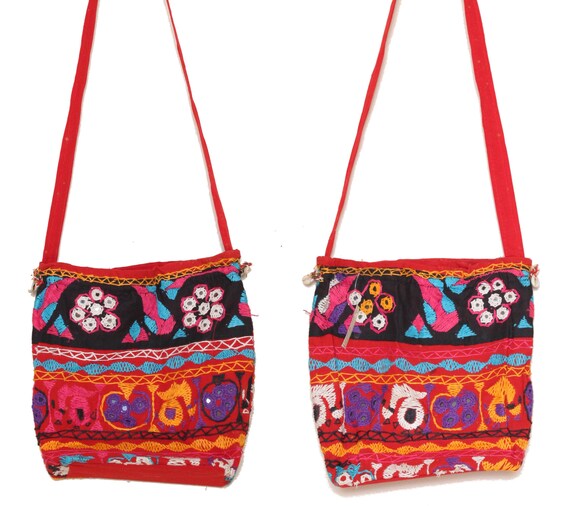 Handmade Assorted Sacred Threads Flat Bottom Shou… - image 2