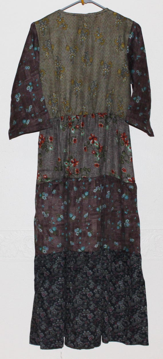 Handmade Sacred Threads Patchwork Dress – Sizes L… - image 2