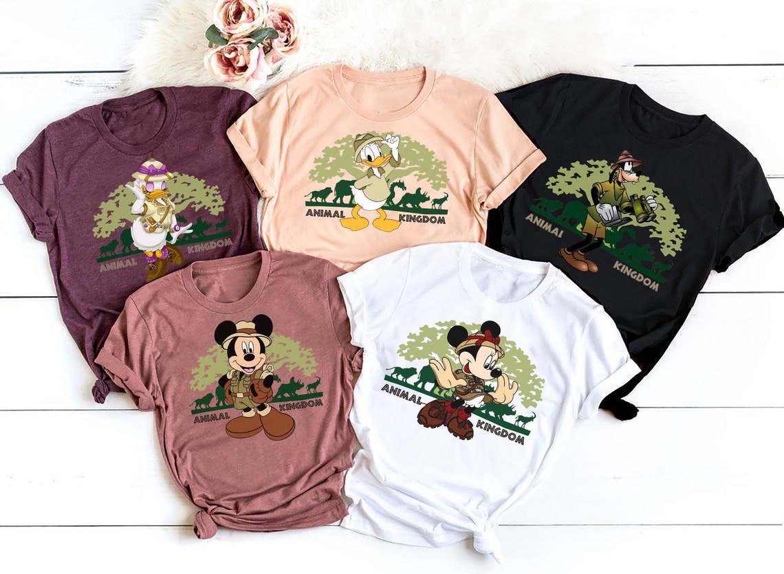 Disney Shirts Family Animal Kingdom Shirts Disney Animal Etsy