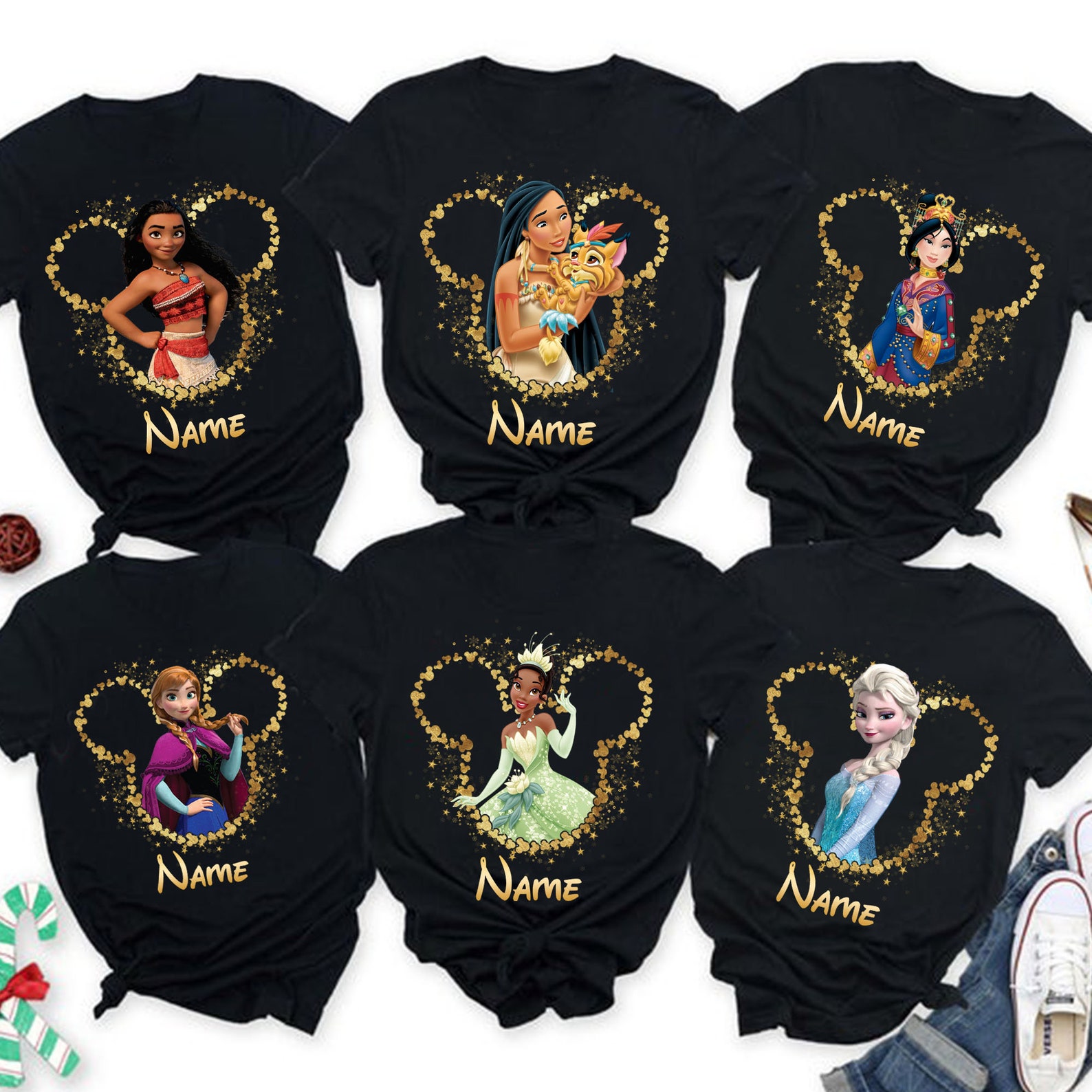 Disney Princess Shirts 2021 Disneyland Princess Shirts For | Etsy