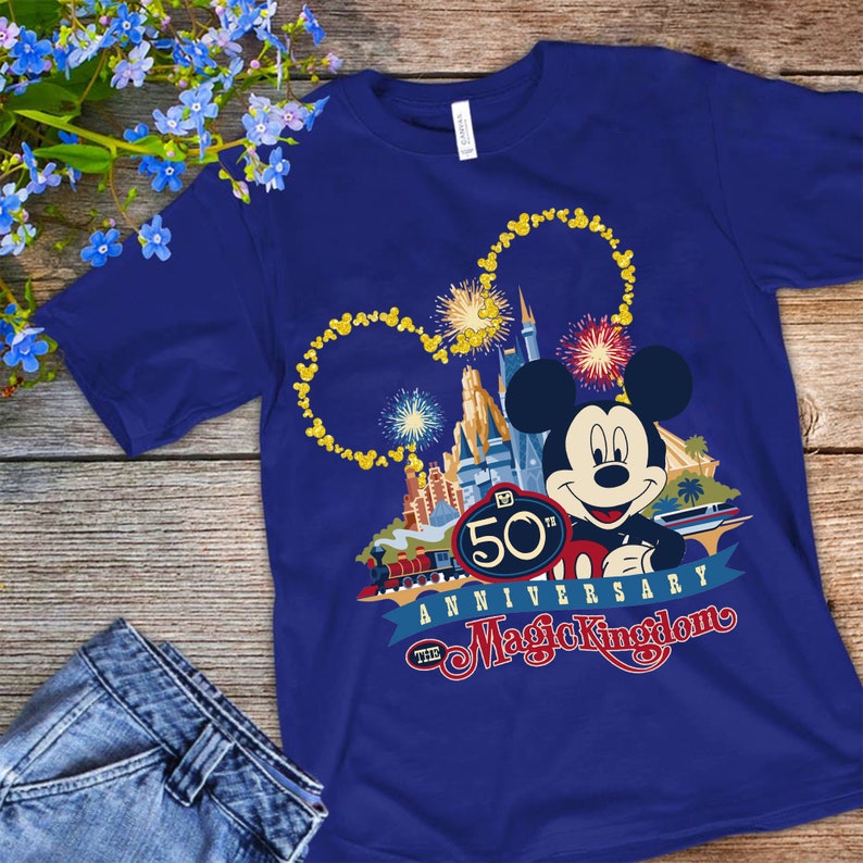 disneyworld 50th anniversary t shirts