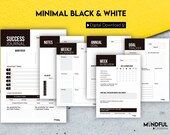Daily Mindfulness Planner PDF | 365-Day Goal Tracker, Sales & Real Estate Planner, Accountability Journal, Instant Digital Download
