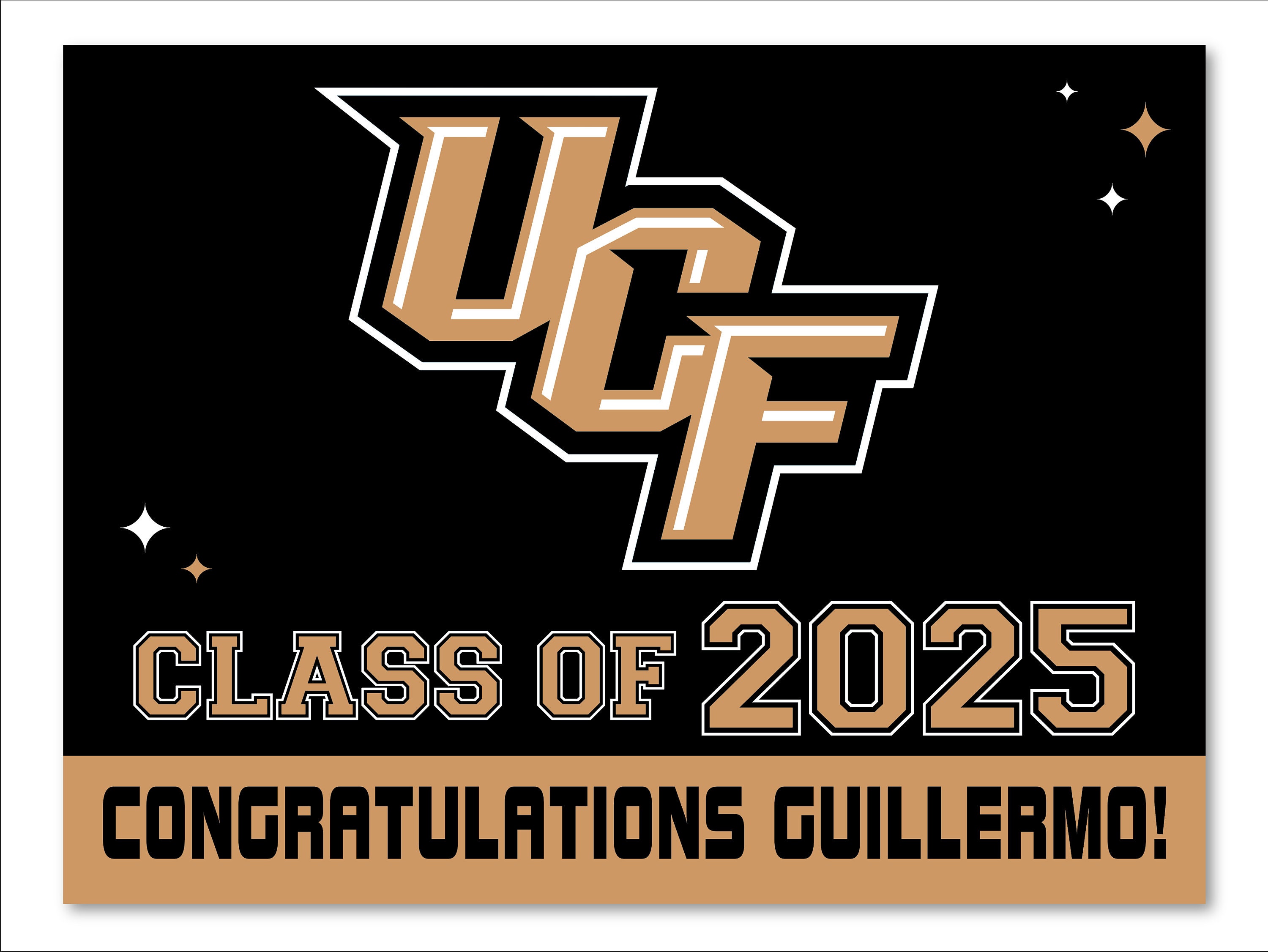 Future UCF Knight Yard Sign UCF Etsy