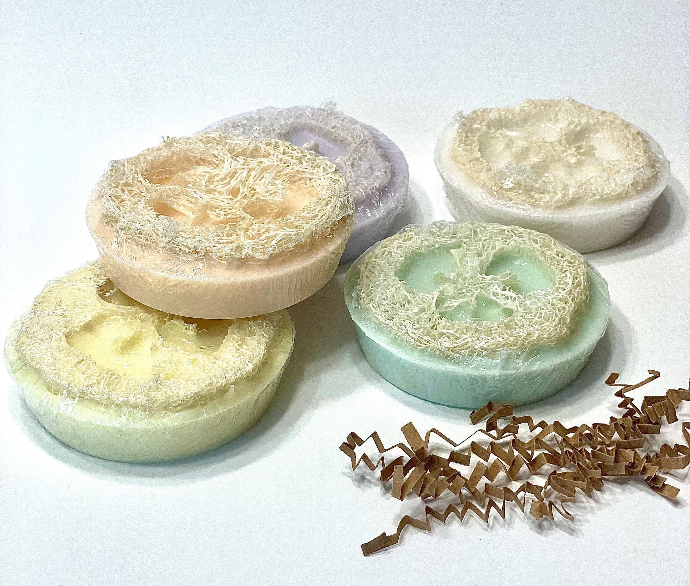 Luffa soap