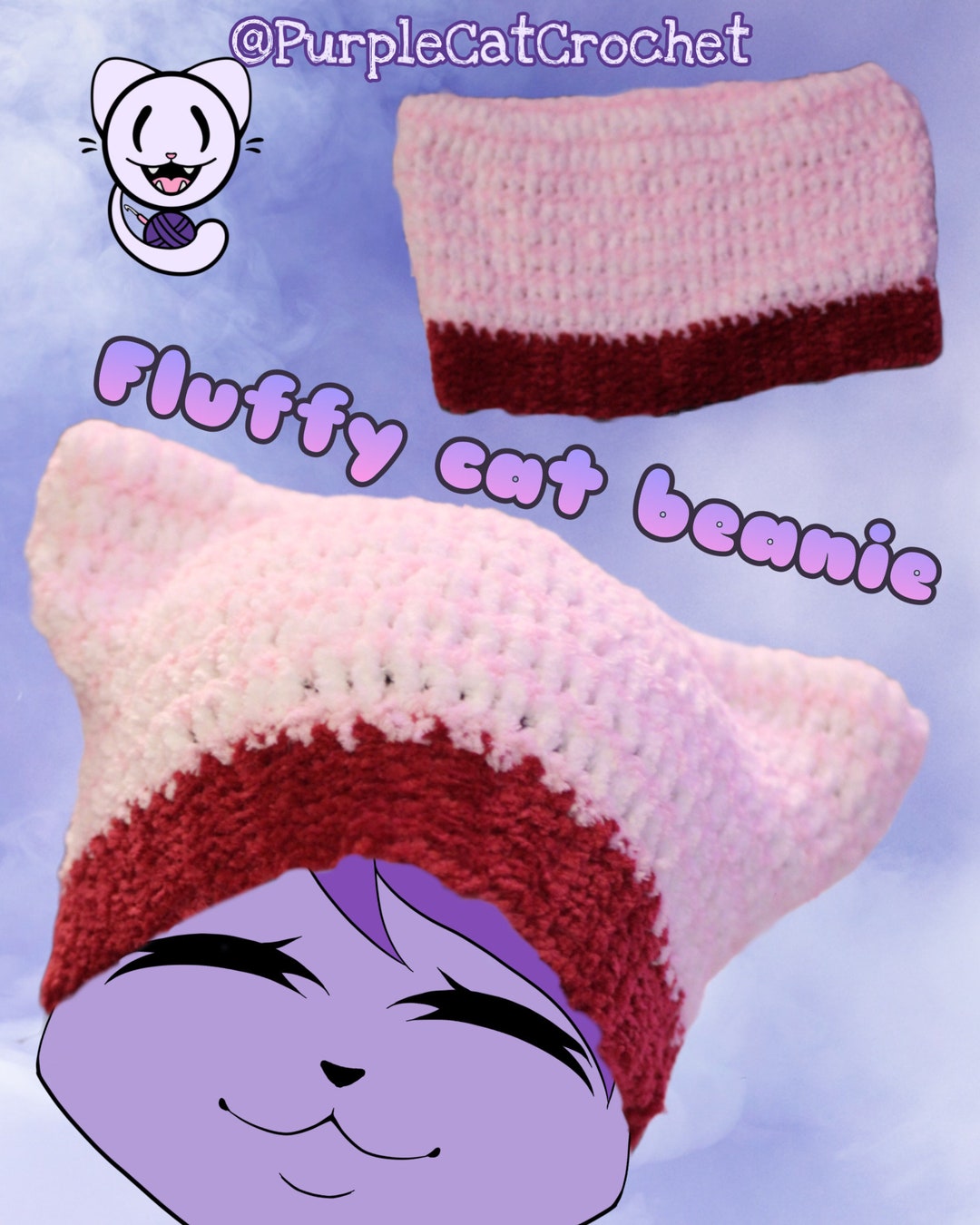 Bibitime Gorro De Punto Hecho A Mano Para Mujer Diseño To_def To_def