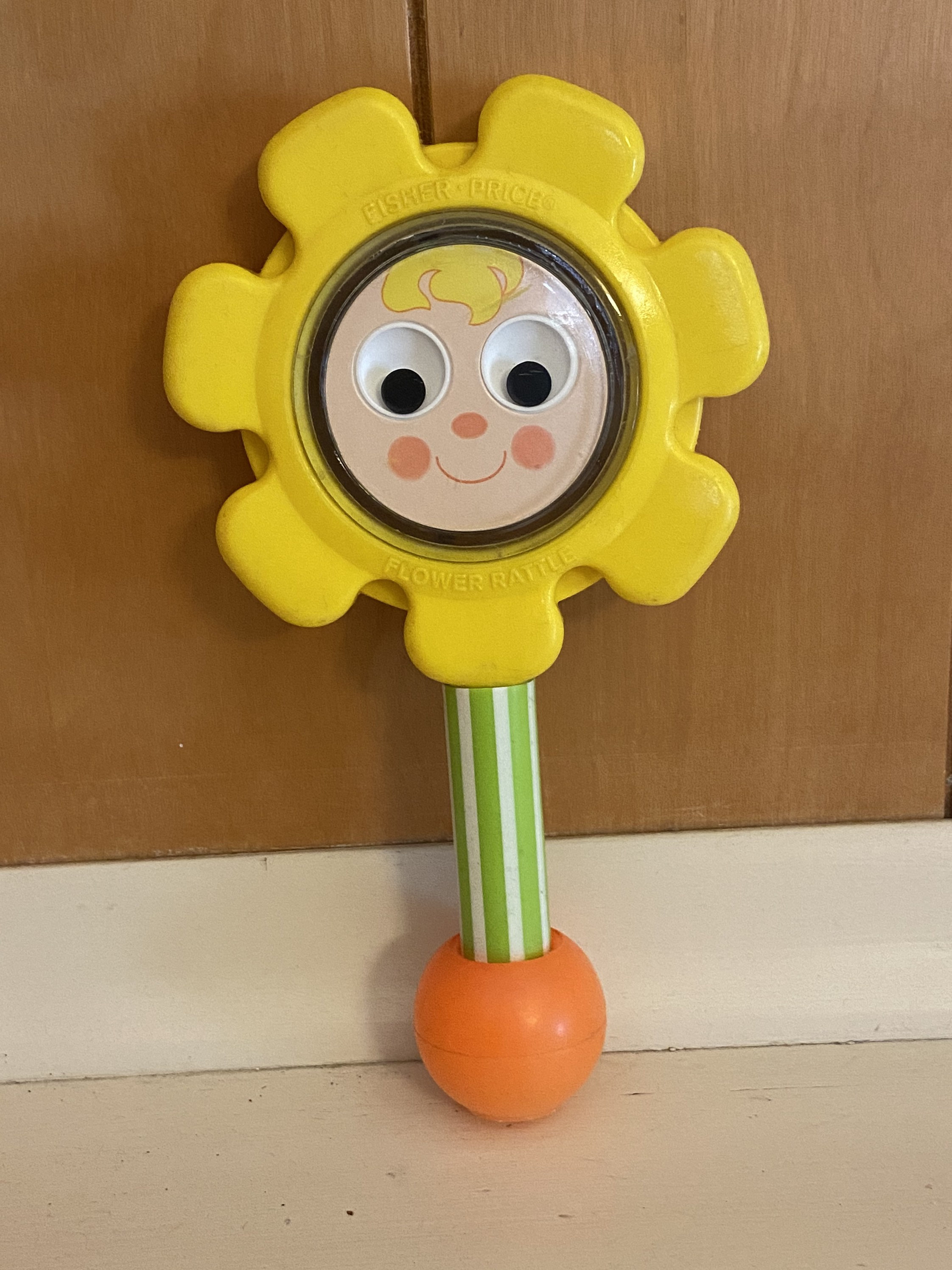 Vintage Fisher Price Flower Rattle Etsy