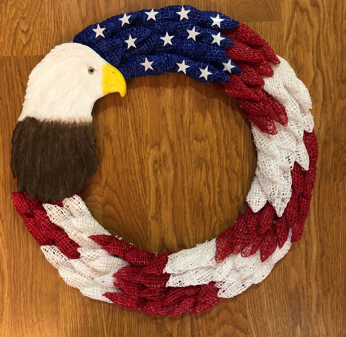 Eagle head wreath attachment wreath enhancementdecoration Etsy