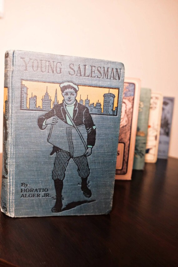Vintage Young Salesman book made to order into a Etsy