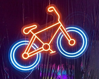 BMX NEON. Bike neon sign, bike neon light sign, bike Led neon, neon sign, neon light sign for wall, neon wall decor, custom led neon sign