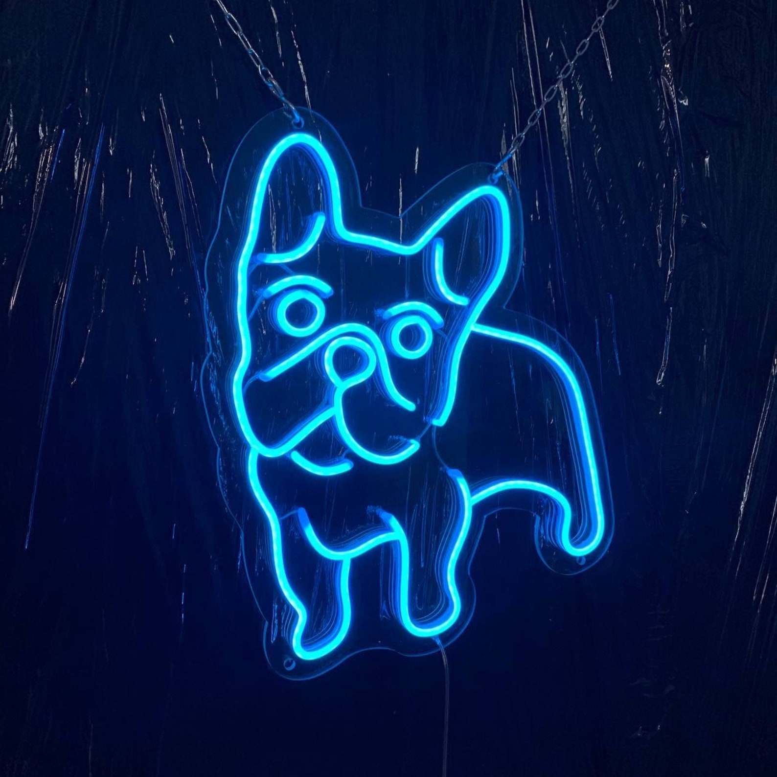French Bulldog Neon Sign Dog Neon Sign Dog Neon Sign Gift Etsy