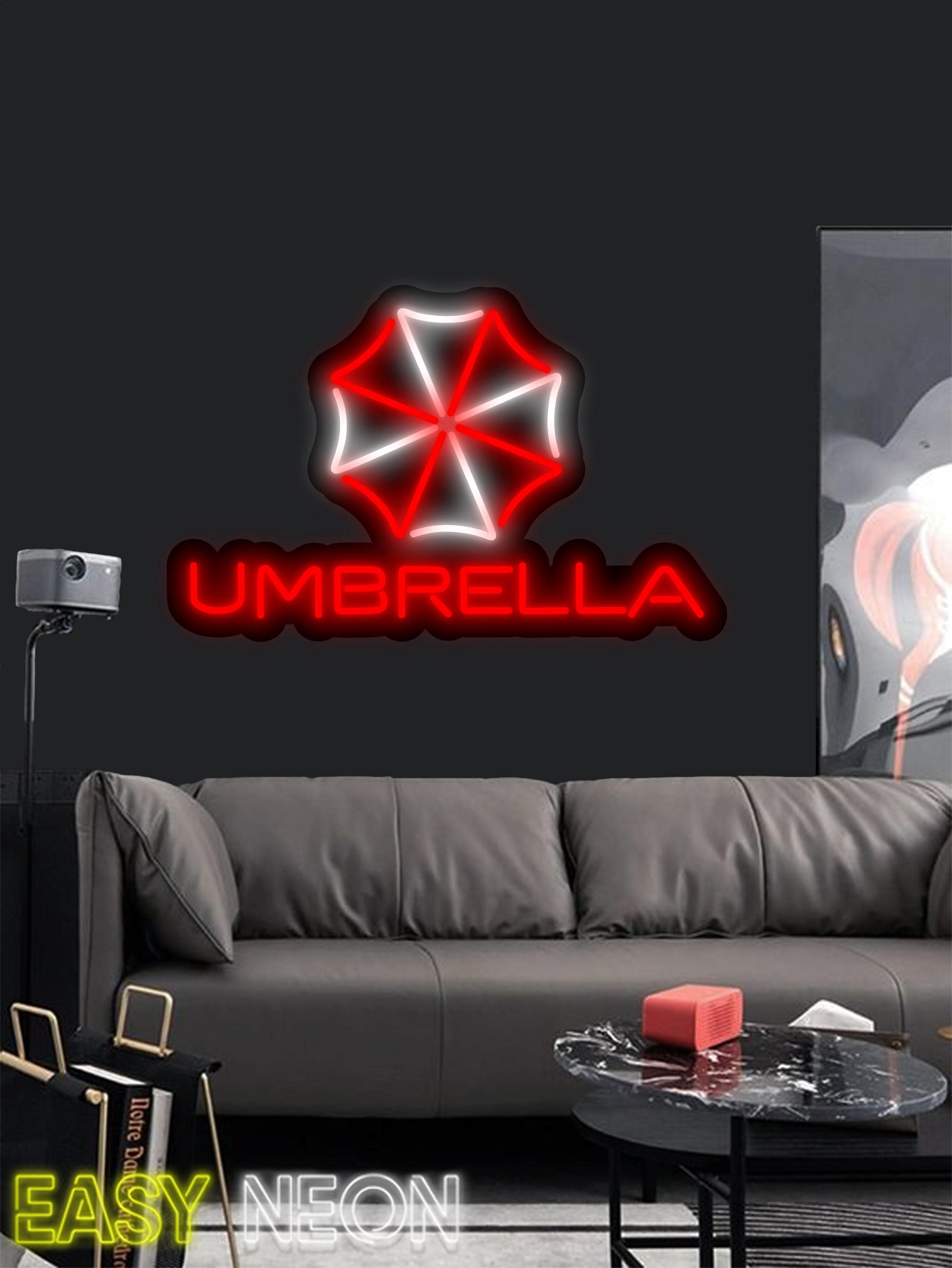 Umbrella Corporation Neon Sign – Resident Evil LED Wall Light for