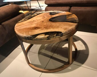 Epoxy coffee table, handmade olive wooden table, modern coffee table, custom epoxy coffee table, unique epoxy coffee table