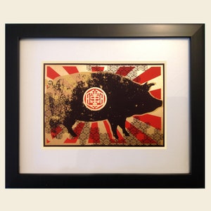 Year of the Pig - Limited Edition Silkscreen